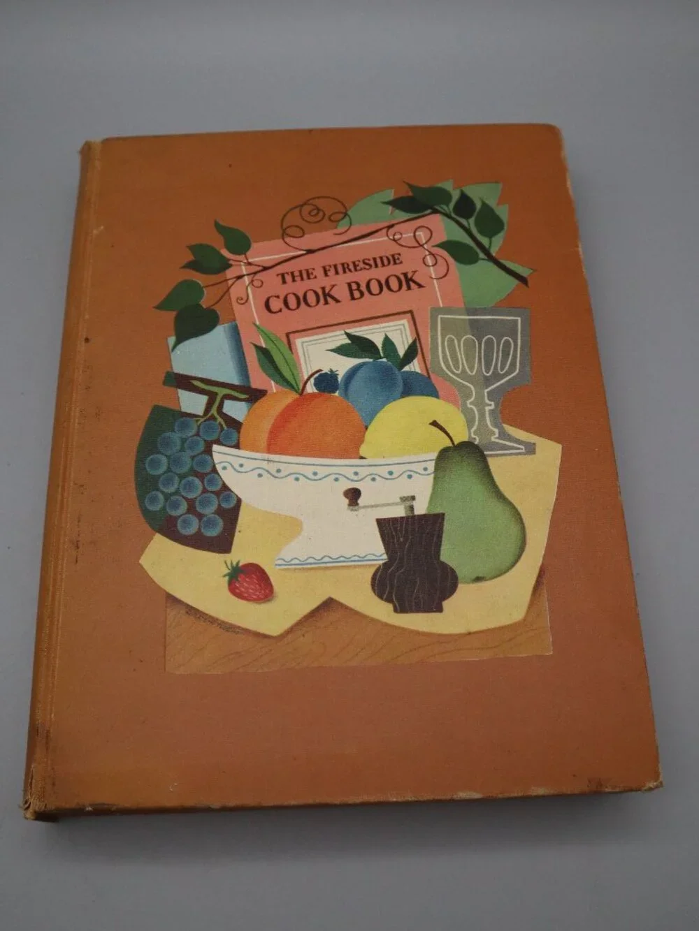 The Fireside Cook Book by James Beard 1949 Hard Cover 1st Ed. Vintage Cookbook